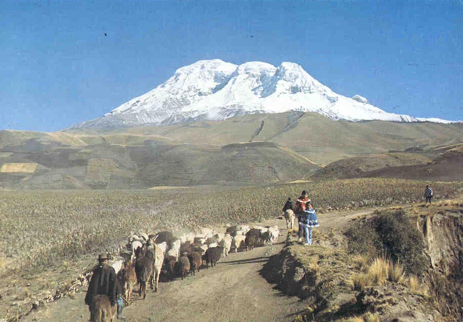 Chimborazo 6.310km. 170km. au sud de Quito, quateur